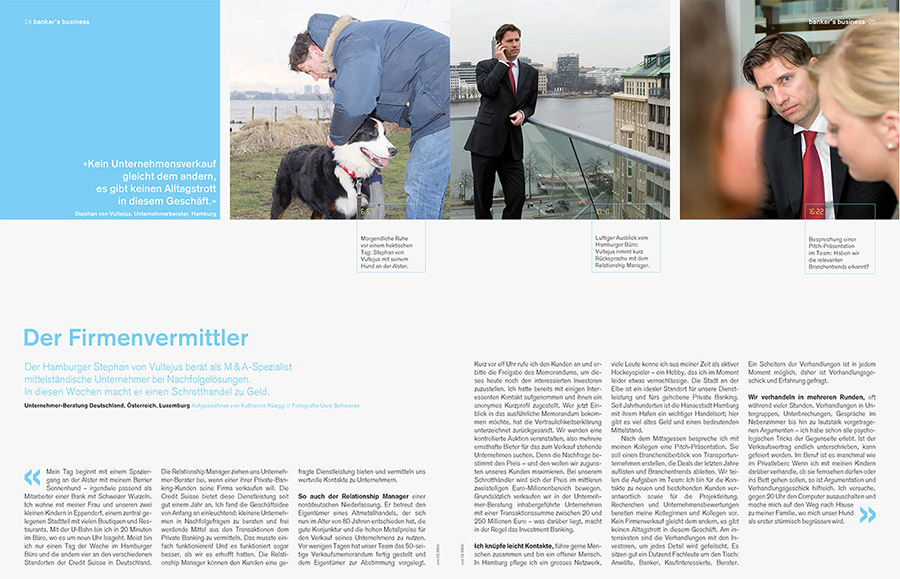 Credit Suisse Mitarbeitermagazin ONE