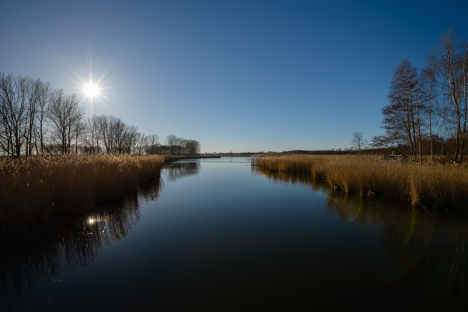Mecklenburg Vorpommern, Achterwasser Usedom