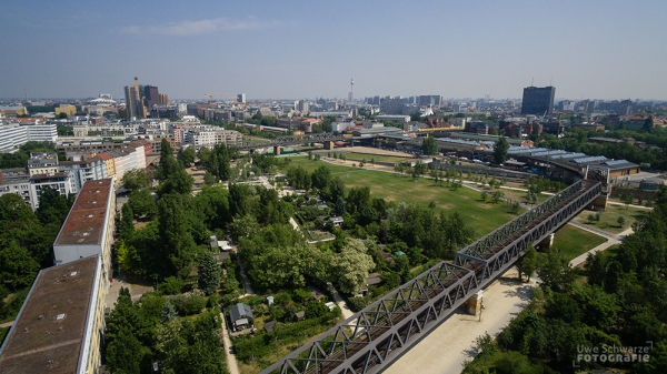 Luftbildaufnahmen von Berlin Schöneberg