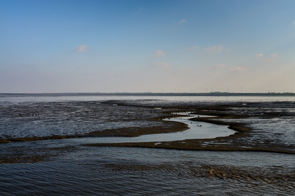 Nordsee Wattenmeer bei Harlesiel
